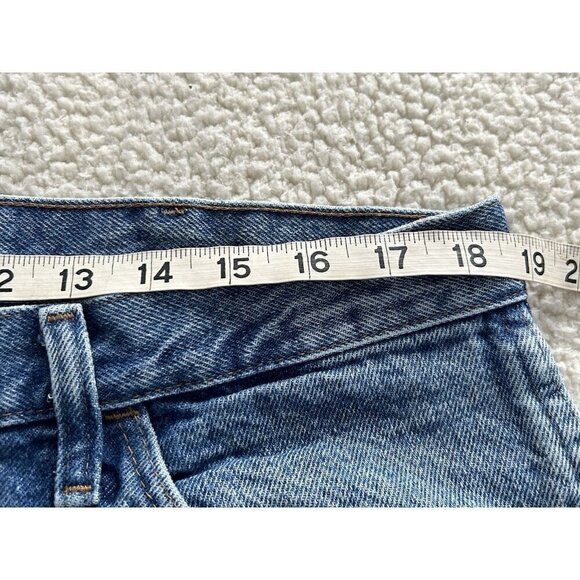 Rustler Men's Straight Leg Distressed Medium Blue Jeans #87619SW Size 38x30 - Picture 6 of 9